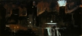New York nachts, 1986, Mischtechnik auf Leinwand, 200 x 450 cm
