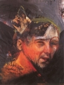 Perhaps Self (Vielleicht selbst), 1985, mixed media on canvas, 195 x 150 cm 