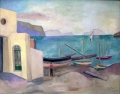 Sant'Angelo, 1940ies, oil on canvas, 41 x 51 cm