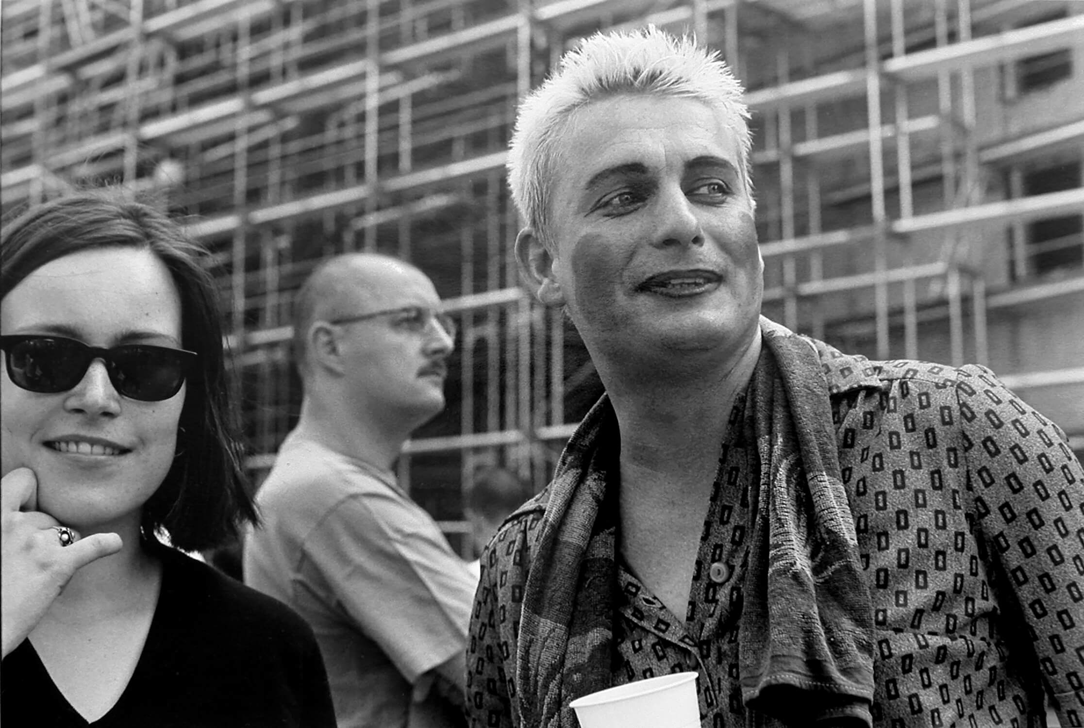 Eröffnung der Schaustelle Berlin, Theaterfest auf dem Marlene-Dietrich-Platz, 1998