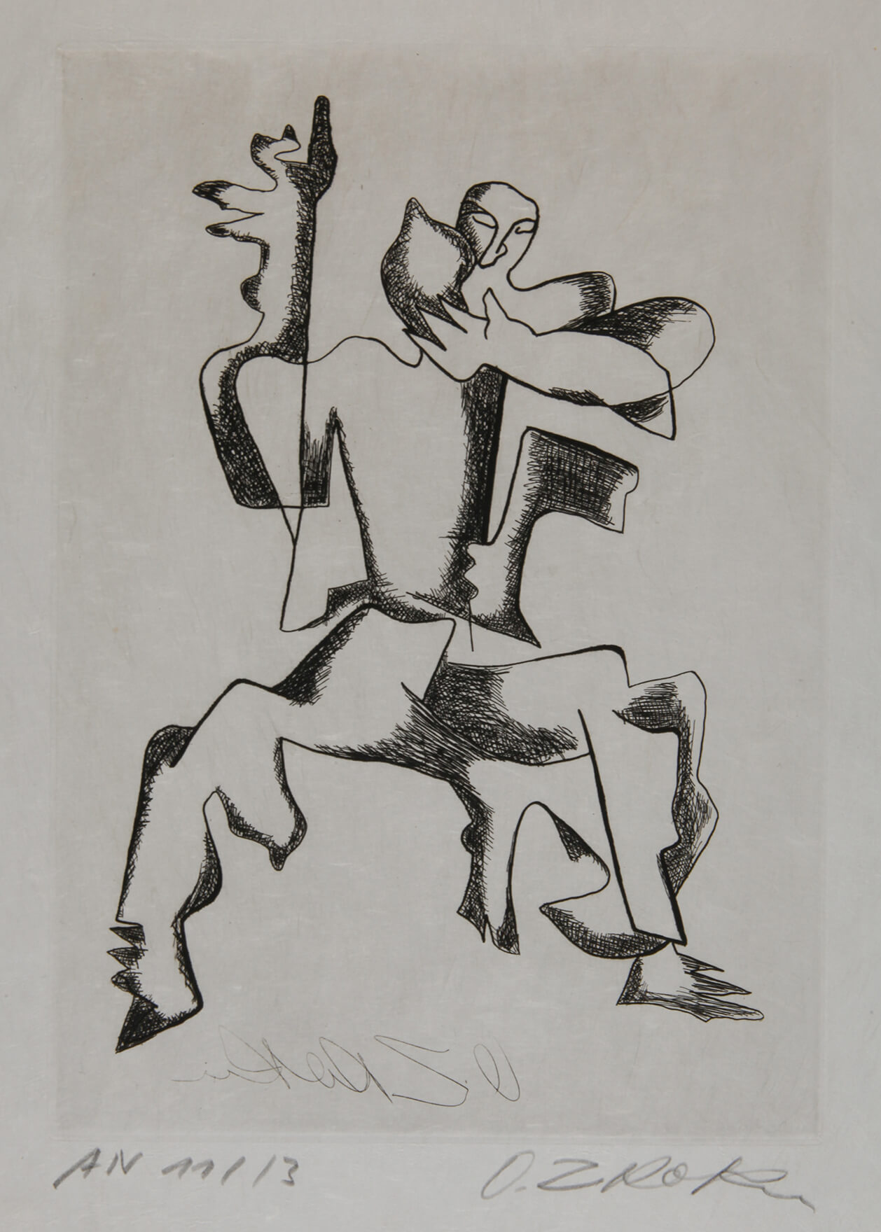 Zadkine_Blatt aus Mappe_2_340