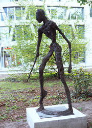 Berliner Bildhauer auf dem Garnisonkirchplatz
