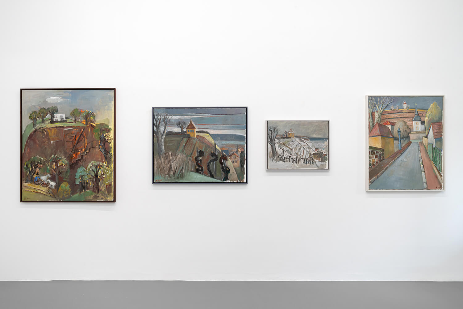 03 Ralf Kerbach, Landscapes. Childhood Paths. Photo: dotgain.info