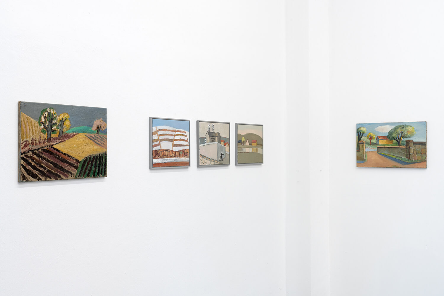 05 Ralf Kerbach, Landscapes. Childhood Paths. Photo: dotgain.info