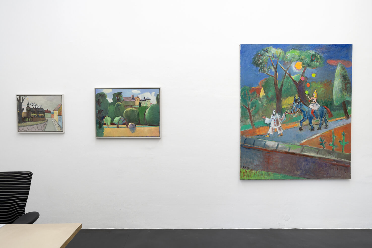 08 Ralf Kerbach, Landscapes. Childhood Paths. Photo: dotgain.info