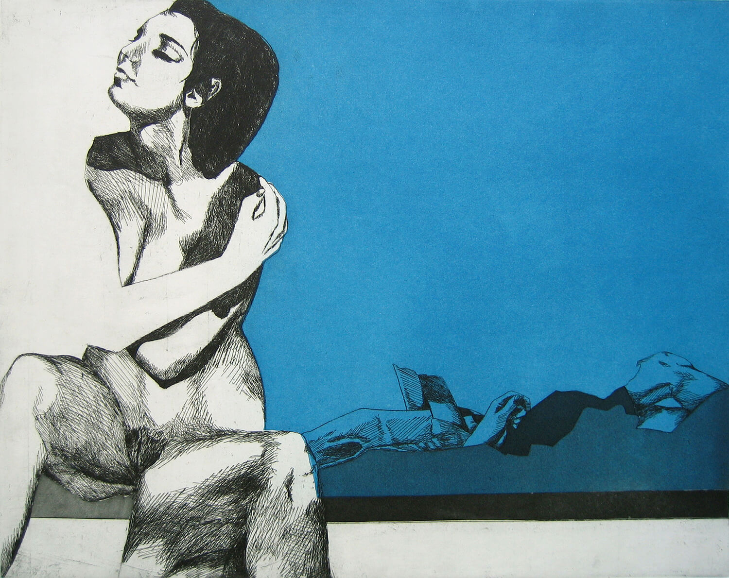 HD_ohne Titel (Mädchen vor blauem Hintergrund)_1967_web