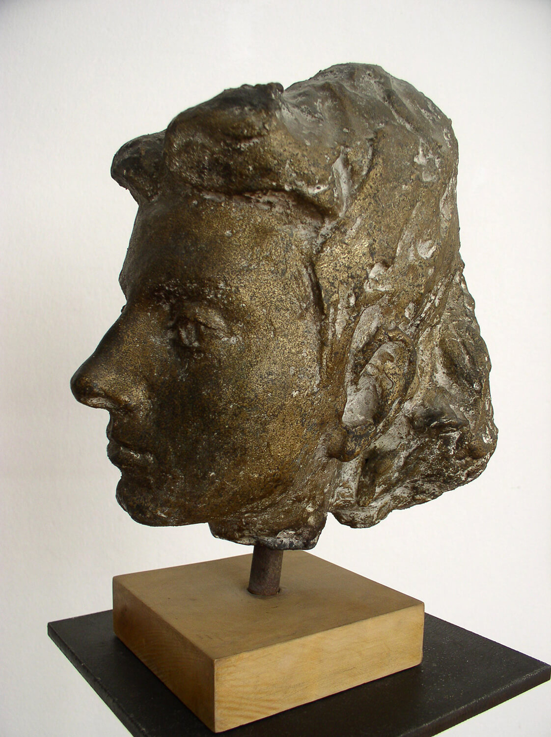 Genni / Jenny Wiegmann-Mucchi, Portrait of Pucci Tofanelli, 1942, bronze, copy 2/2, height 25 cm, cast during the artist's lifetime