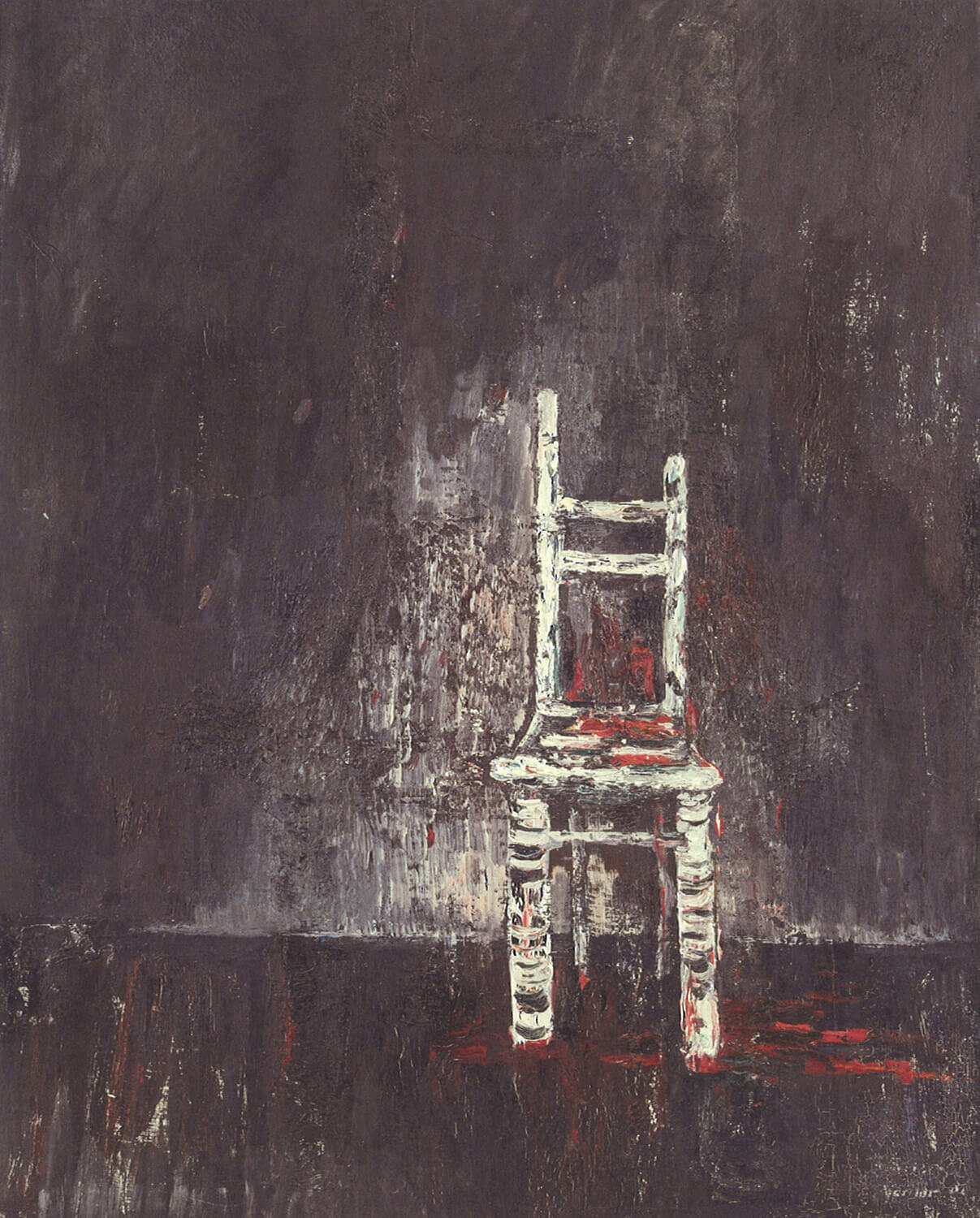 Ralf Kerbach, The Interrogation, 1984, oil on canvas, 150 x 120.5 cm