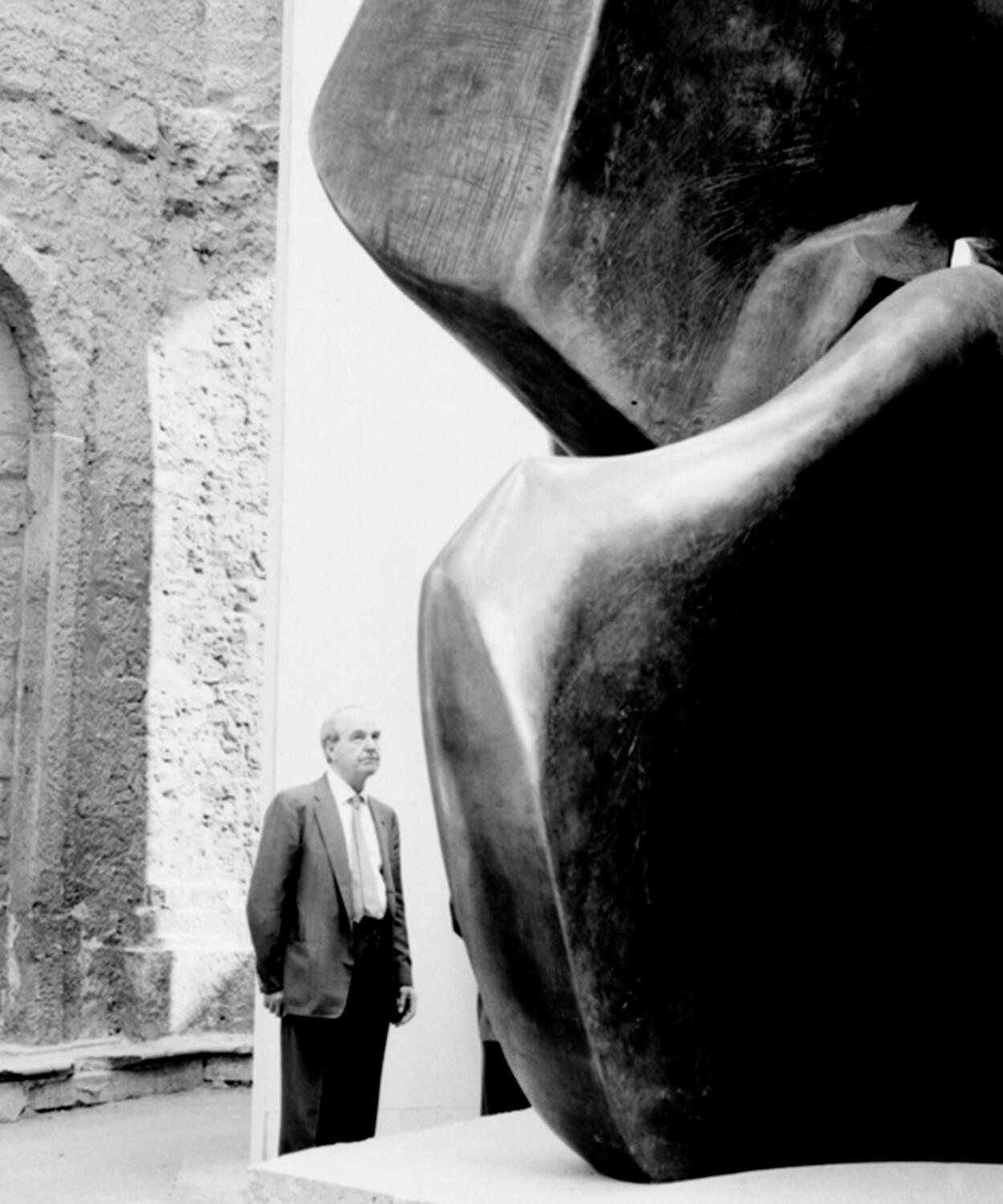 Erhard Wehrmann, Henry Moore, Large Locking Piece, 1963/64, documenta 3, 1964