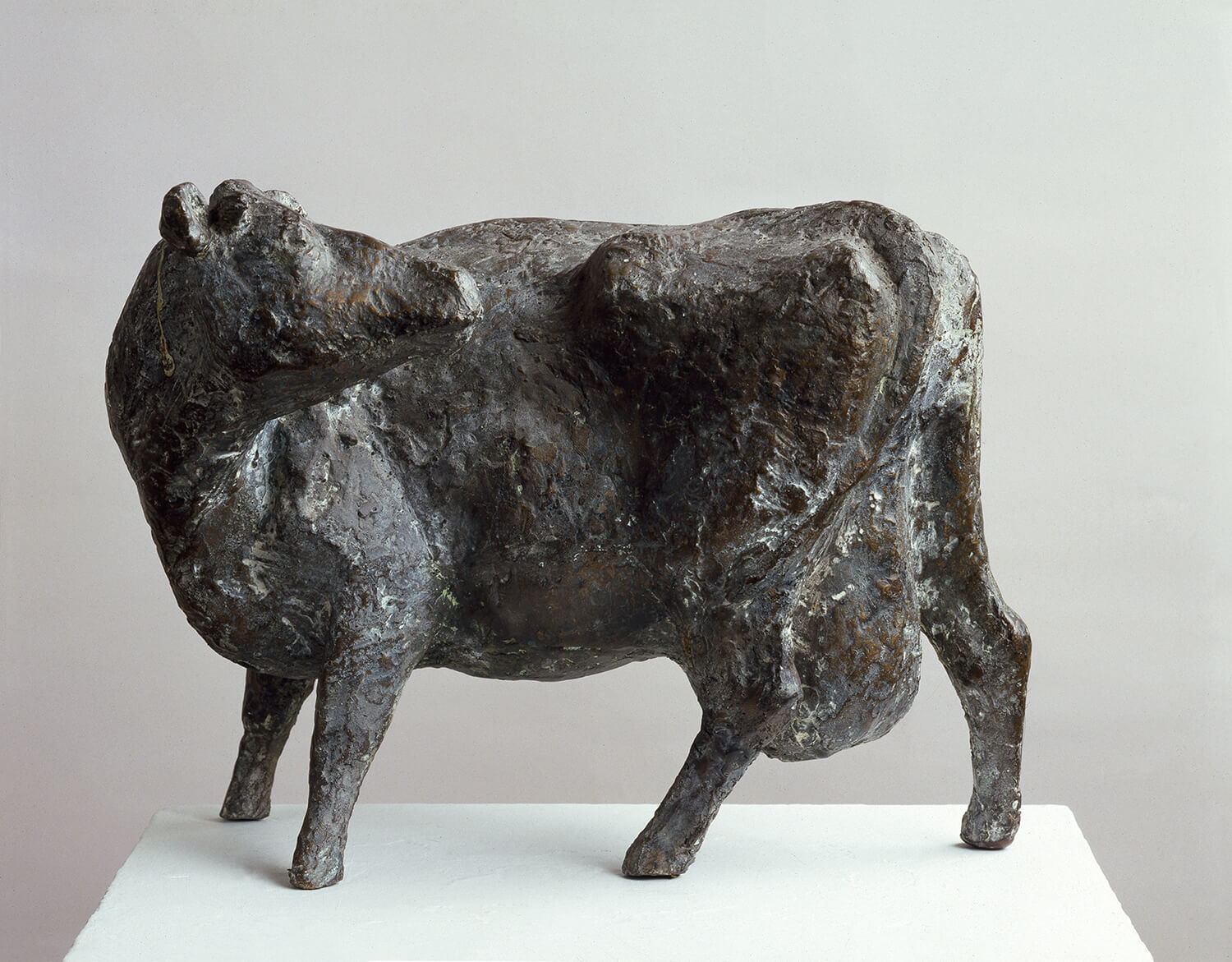 Sabina Grzimek, Kuh, 1964, Bronze, Guss 2009, 28 x 34 x 15 cm